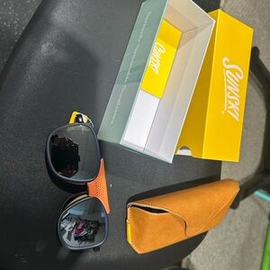 Sunsky Black and Orange Men's Sunglasses